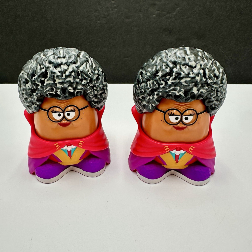 McDonald’s “DON BERNICE” Happy Meal Figure McNugget Buddies Lot of Two 2023